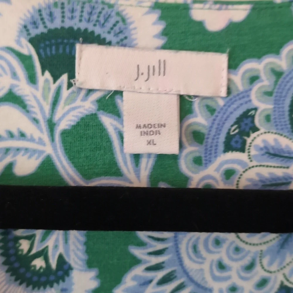 J. Jill Knee Length Knit Dress, XL - Picture 2 of 6